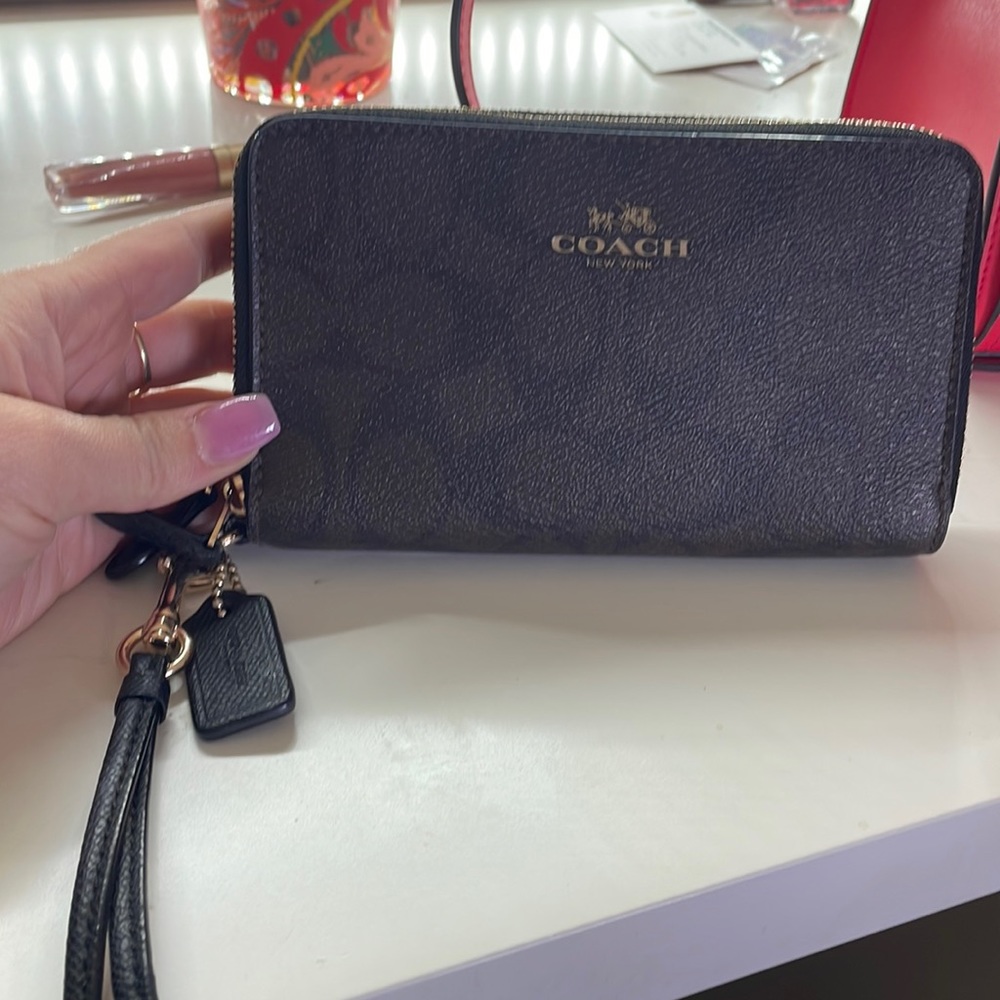 Coach wristlet